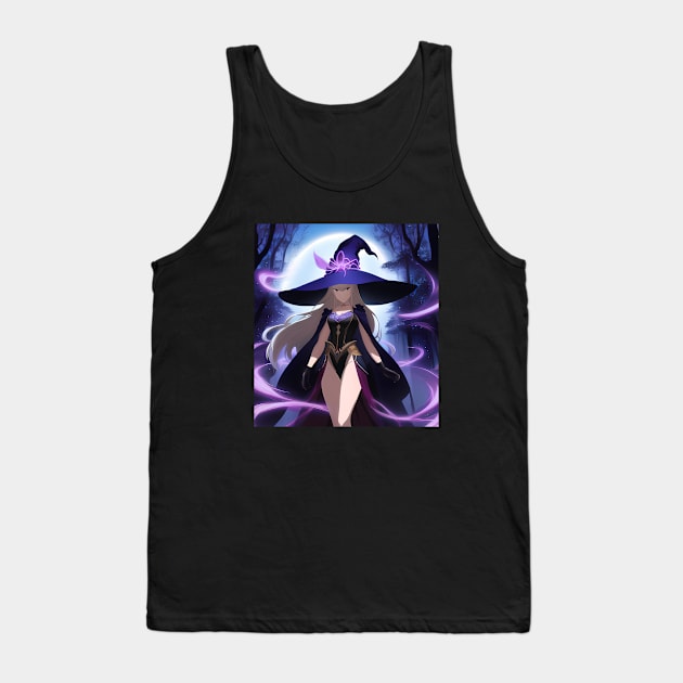 Spellcaster Witch Tank Top by Manzo Carey